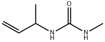Urea, N-methyl-N'-(1-methyl-2-propen-1-yl)- Structural