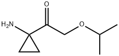 Ethanone, 1-(1-aminocyclopropyl)-2-(1-methylethoxy)- Structural