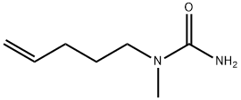 Urea, N-methyl-N-4-penten-1-yl- Structural