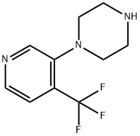 Piperazine, 1-[4-(trifluoromethyl)-3-pyridinyl]- Structural
