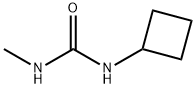 Urea, N-cyclobutyl-N'-methyl- Structural