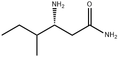 Hexanamide, 3-amino-4-methyl-, (3R)- Structural