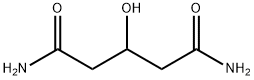 Pentanediamide, 3-hydroxy- Structural