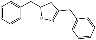 Isoxazole, 4,5-dihydro-3,5-bis(phenylmethyl)- Structural