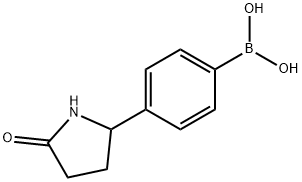 Boronic acid, B-[4-(5-oxo-2-pyrrolidinyl)phenyl]- Structural