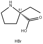 L-Proline, 2-ethyl-, hydrobromide (9CI) Structural