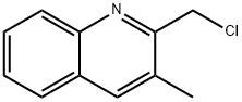 Quinoline, 2-(chloromethyl)-3-methyl- Structural
