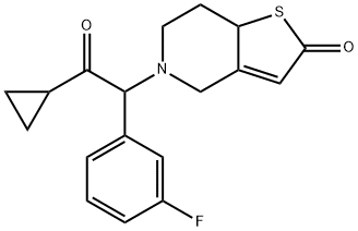 YXSRVOWUJUXDLJ-UHFFFAOYSA-N Structural