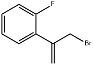 Benzene, 1-[1-(bromomethyl)ethenyl]-2-fluoro- Structural