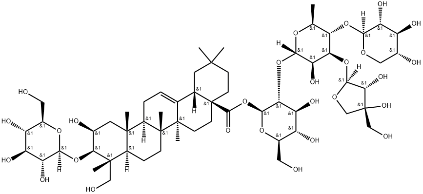 Polygalasaponin V Structural