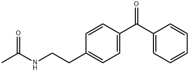 Acetamide, N-[2-(4-benzoylphenyl)ethyl]- Structural