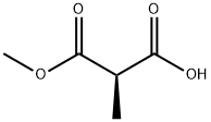 Propanedioic acid, methyl-, monomethyl ester, (R)- (9CI) Structural