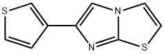 Imidazo[2,1-b]thiazole, 6-(3-thienyl)- Structural