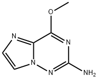 Imidazo[2,1-f][1,2,4]triazin-2-amine, 4-methoxy- Structural