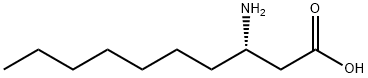 Decanoic acid, 3-amino-, (3S)- Structural