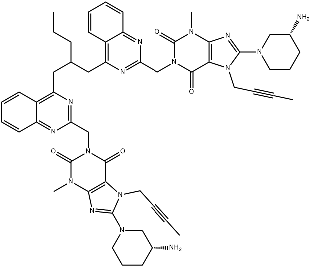 Linagliptin Dimer Impurity 6 Structural