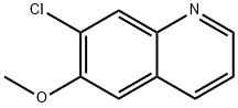 Quinoline, 7-chloro-6-methoxy- Structural