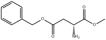 D-Aspartic acid, 1-methyl 4-(phenylmethyl) ester Structural