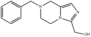 Imidazo[1,5-a]pyrazine-3-methanol, 5,6,7,8-tetrahydro-7-(phenylmethyl)- Structural