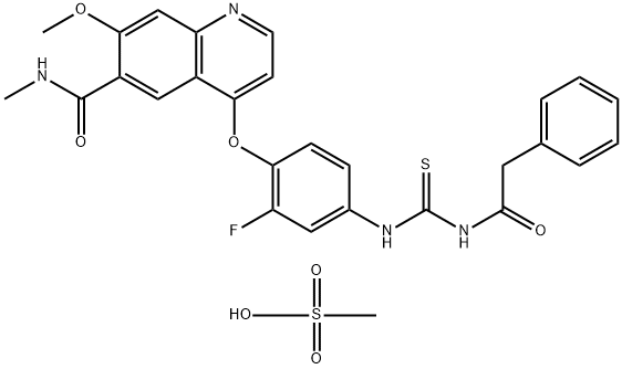TAS-115 Methanesulfonic acid salt Structural