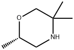 Morpholine, 2,5,5-trimethyl-, (2S)- Structural