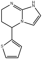 Imidazo[1,2-a]pyrimidine, 1,5,6,7-tetrahydro-5-(2-thienyl)- Structural