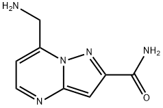 Pyrazolo[1,5-a]pyrimidine-2-carboxamide, 7-(aminomethyl)- Structural