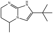 Imidazo[1,2-a]pyrimidine, 2-(1,1-dimethylethyl)-1,5,6,7-tetrahydro-5-methyl- Structural