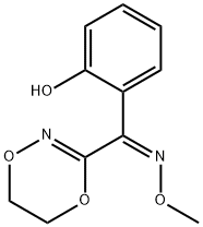 Methanone, (5,6-dihydro-1,4,2-dioxazin-3-yl)(2-hydroxyphenyl)-, O-methyloxime, (1Z)- Structural