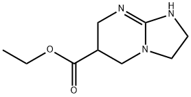 Imidazo[1,2-a]pyrimidine-6-carboxylic acid, 1,2,3,5,6,7-hexahydro-, ethyl ester Structural