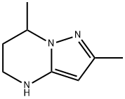 Pyrazolo[1,5-a]pyrimidine, 4,5,6,7-tetrahydro-2,7-dimethyl- Structural