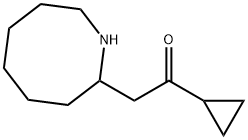 Ethanone, 1-cyclopropyl-2-(octahydro-2-azocinyl)- Structural