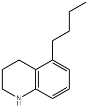 Quinoline, 5-butyl-1,2,3,4-tetrahydro- Structural