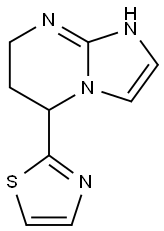 Imidazo[1,2-a]pyrimidine, 1,5,6,7-tetrahydro-5-(2-thiazolyl)- Structural