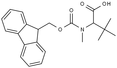 Valine, N-[(9H-fluoren-9-ylmethoxy)carbonyl]-N,3-dimethyl- Structural