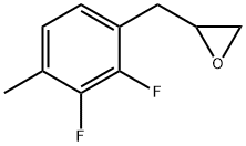 Oxirane, 2-[(2,3-difluoro-4-methylphenyl)methyl]- Structural