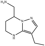 Pyrazolo[1,5-a]pyrimidine-7-methanamine, 3-ethyl-4,5,6,7-tetrahydro- Structural