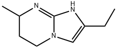 Imidazo[1,2-a]pyrimidine, 2-ethyl-1,5,6,7-tetrahydro-7-methyl- Structural