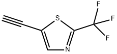 Thiazole, 5-ethynyl-2-(trifluoromethyl)- Structural
