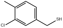 Benzenemethanethiol, 3-chloro-4-methyl- Structural