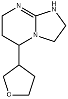 Imidazo[1,2-a]pyrimidine, 1,2,3,5,6,7-hexahydro-5-(tetrahydro-3-furanyl)- Structural