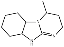 Pyrimido[1,2-a]benzimidazole, 2,3,4,5a,6,7,8,9,9a,10-decahydro-4-methyl- Structural
