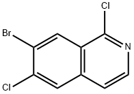 Isoquinoline, 7-bromo-1,6-dichloro- Structural