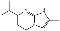 Imidazo[1,2-a]pyrimidine, 1,5,6,7-tetrahydro-2-methyl-7-(1-methylethyl)- Structural