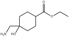 Ethyl 4-(aminomethyl)-4-hydroxycyclohexanecarboxylate Structural