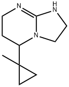 Imidazo[1,2-a]pyrimidine, 1,2,3,5,6,7-hexahydro-5-(1-methylcyclopropyl)- Structural