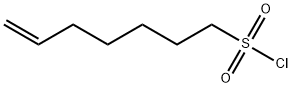 hept-6-ene-1-sulfonyl chloride Structural