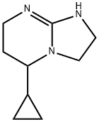 Imidazo[1,2-a]pyrimidine, 5-cyclopropyl-1,2,3,5,6,7-hexahydro- Structural