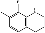 Quinoline, 8-fluoro-1,2,3,4-tetrahydro-7-methyl- Structural