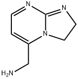 Imidazo[1,2-a]pyrimidine-5-methanamine, 2,3-dihydro- Structural